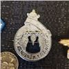 Image 15 : Large Lot of Pieces. From CRAF pins and badges Fire fighting badges, Royal Canadian Air Force