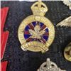 Image 6 : Large Lot of Pieces. From CRAF pins and badges Fire fighting badges, Royal Canadian Air Force