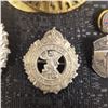 Image 8 : Large Lot of Pieces. From CRAF pins and badges Fire fighting badges, Royal Canadian Air Force