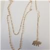 Image 2 : 4 Pieces of Forever 21 Fashion Jewelry Necklace With a Queen one One Necklace, Dinosaur, and 2 Chain