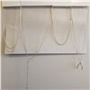 Image 1 : 4 Pieces of Forever 21 Fashion Jewelry. 4 simplistic chains, one with wish bone pendent