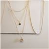 Image 3 : 4 Pieces of Forever 21 Fashion Jewelry. Four Chains, Three Chains with Pendents