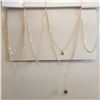 Image 1 : 4 Pieces of Forever 21 Fashion Jewelry. Four Chains Two with Pendents