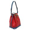 Image 2 : Louis Vuitton Red Blue Epi Leather Noe GM Drawstring Shoulder Bag