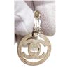 Image 4 : Chanel Silver CC Dangle Clip-On Earrings