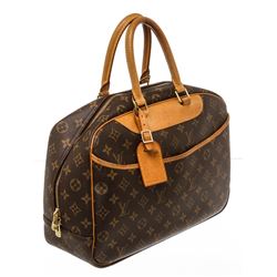Louis Vuitton Monogram Canvas Leather Deauville Doctor Bag