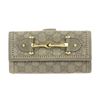 Image 1 : Gucci Grey Guccissima Hook Wallet