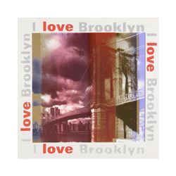 I Love Brooklyn by Steve Kaufman (1960-2010)