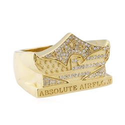 0.45 ctw Diamond Ring - 14KT Yellow Gold