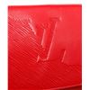 Image 5 : Louis Vuitton Red Leather Opera Mycenes Clutch Bag