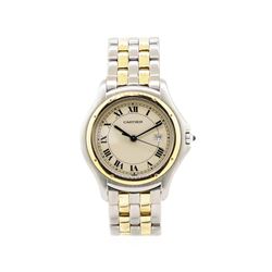 Cartier Cougar Wrist Watch - Stainless Steel and 18KT Yellow Gold