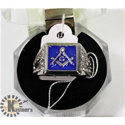 MENS MASONIC RING SIZE 11