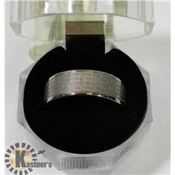 LORDS PRAYER MENS RING SIZE 11