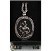 Image 1 : SAINT CHRISTOPHER PENDANT WITH 23" CHAIN