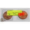 Image 1 : PAIR OF COPPER COINS