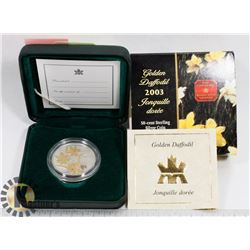 50 CENT SILVER COIN (GOLDEN DAFFODIL)