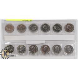 1999 MILLENNIUM QUARTER COIN SET