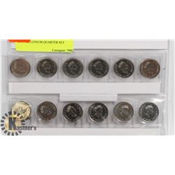 2000 MILLENNIUM QUARTER SET