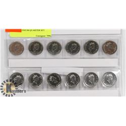 2000 MILLENNIUM QUARTER SET
