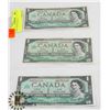 Image 1 : 1967 CANADA $1 BILLS