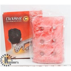 NEW CLICK HEAT LUXURY REUSABLE HOT & COLD PACKS