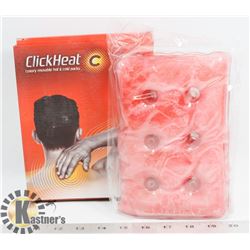 NEW CLICK HEAT LUXURY REUSABLE HOT & COLD PACKS