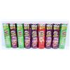 Image 1 : BOX OF ASSORTED PRINGLES.