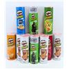 Image 1 : BOX OF ASSORTED PRINGLES.