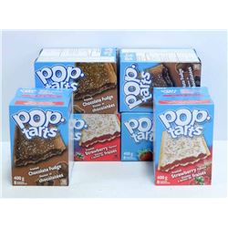BOX OF ASSORTED POP TARTS.