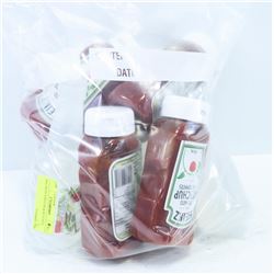 BAG WITH VINEGAR & KETCHUP.