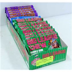 LOT OF BIG LEAGUE CHEW BUBBLE GUM.