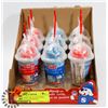 Image 1 : LOT OF DIP-N-LIK SLUSH PUPPIE LOLLIPOP WITH POWDER