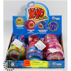 LOT OF BUBBLE MANIA YOYO MANIA.