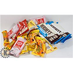 BAG OF ASSORTED CHOCOLATE BARS
