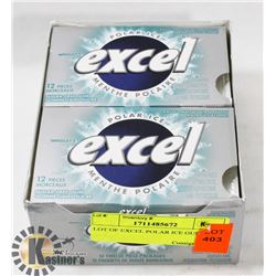 LOT OF EXCEL POLAR ICE GUM