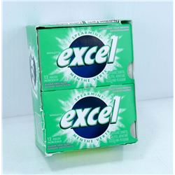 LOT OF EXCEL SPEARMINT GUM
