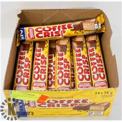 LOT OF COFFEE CRISP CHOCOLATE BARS