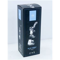 FLIGHT 420 SS-10 COBRA GLASS WATER PIPE, DAB RIG