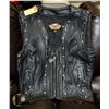 Image 1 : GENUINE LEATHER HARLEY DAVIDSON WOMENS VEST