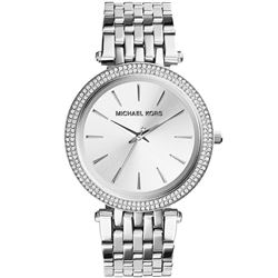 NEW MICHAEL KORS PAVE CRYSTAL BEZEL WATCH.MSRP$359
