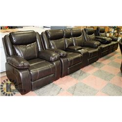 NEW SALEM BLACKBERRY LEATHER-AIR RECLINING