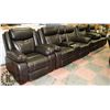 Image 1 : NEW SALEM BLACKBERRY LEATHER-AIR RECLINING