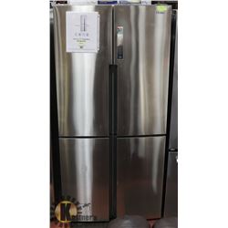 HAIER QUAD DOOR STAINLESS STEEL