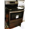 Image 1 : GE 30" SLATE FINISH SELF CLEANING CONVECTION RANGE