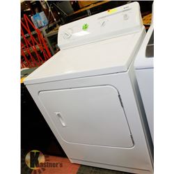 KENMORE WHITE HD SUPER CAPACITY DRYER.