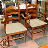 Image 1 : PAIR OF VINTAGE DINING ARMCHAIRS