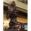 Image 1 : WOMAN STATUE, 23" TALL