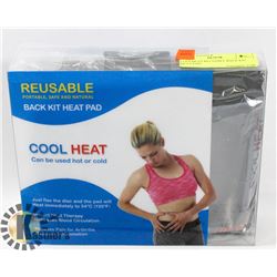 COOLHEAT REUSABLE BACK KIT HEAT PAD