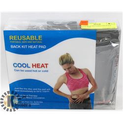 COOLHEAT REUSABLE BACK KIT HEAT PAD