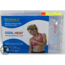 COOLHEAT REUSABLE NECK & SHOULDER HEATING PAD